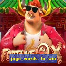 jogo words to win paga mesmo
